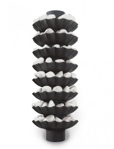 каменка натрубная тмф регалия ф115, 0,8м, 1мм, антрацит